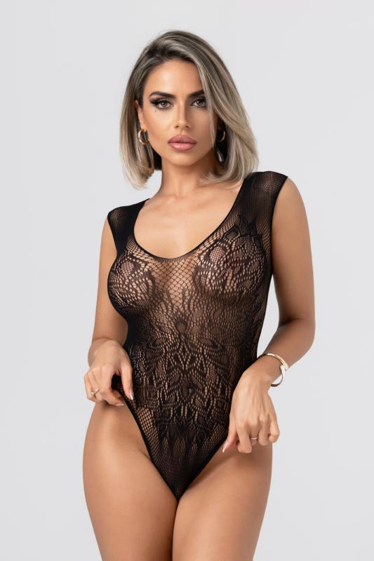 - Angel Open Crotch Bodysuit 2