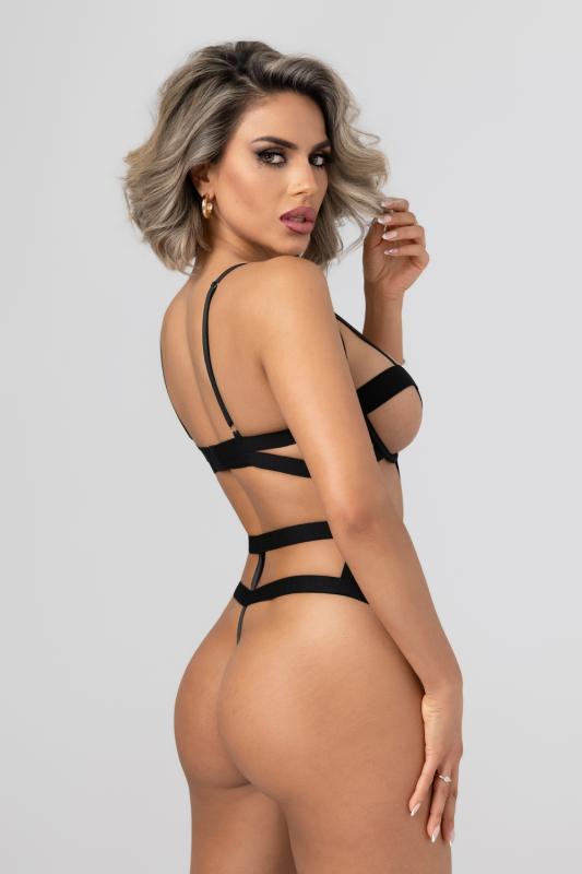 - Harness Cut-Out Bodysuit Partition 2