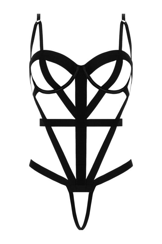 - Harness Cut-Out Bodysuit Partition 4