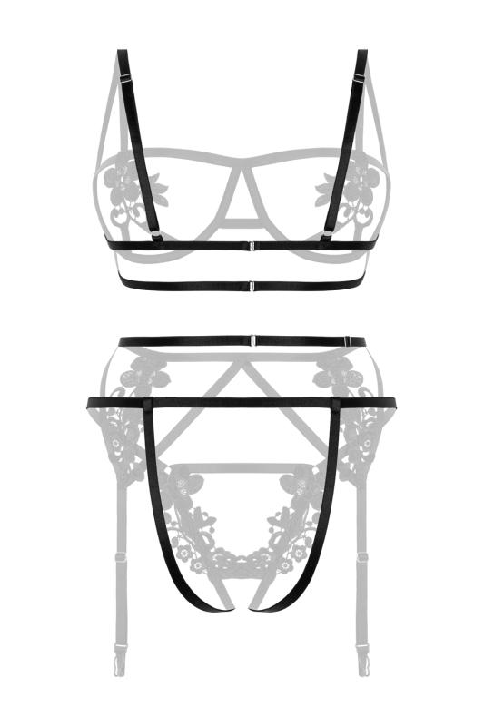 - Kinky 3-Piece Harness Suspender Set Fiercy 5