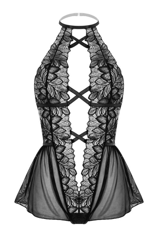 - Lace Cut-Out Teddy Liza 4