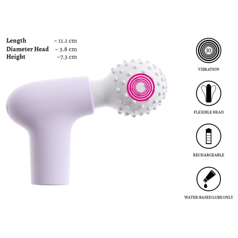 Beau cœur - RIONEX Mini Massage Gun - Violet 5
