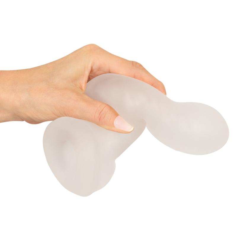 - Gaine Épaississante avec Anneau Scrotal - 18 cm 3