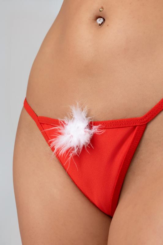 - Santa's Secret Kiss String - Taille unique 3
