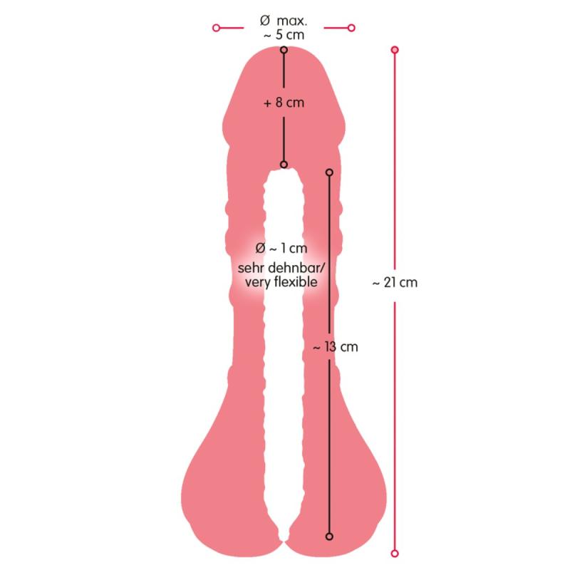 - Extension pour Pénis et Masturbateur 2-en-1 - 21 cm 5