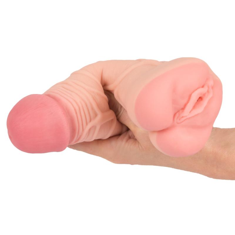 - Extension + Masturbateur 2-en-1 - 22 cm 2