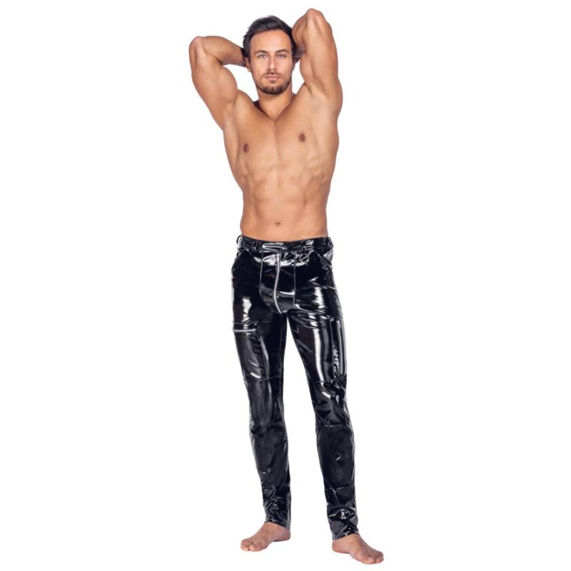 - Pantalon Skinny Vinyle - Noir 3