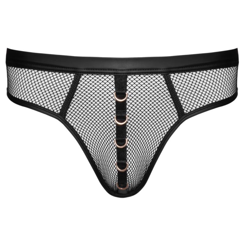 - String en Résille Homme - Noir 5