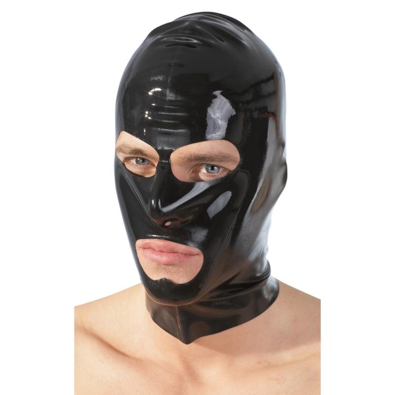- Masque en Latex - Noir 2
