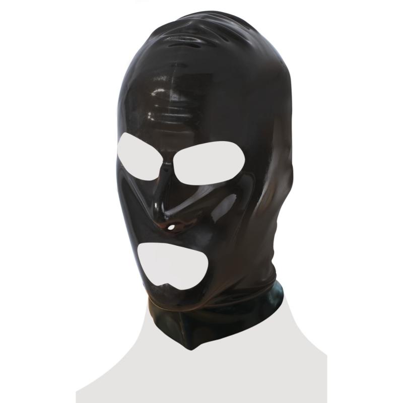 - Masque en Latex - Noir 4