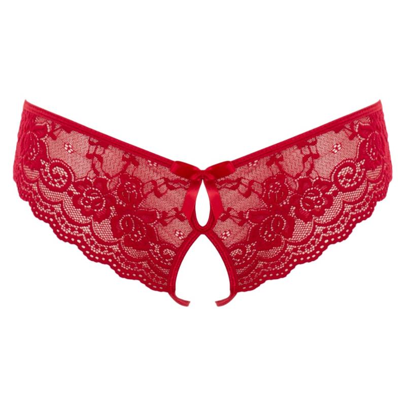 - String Ouvert - Rouge 4