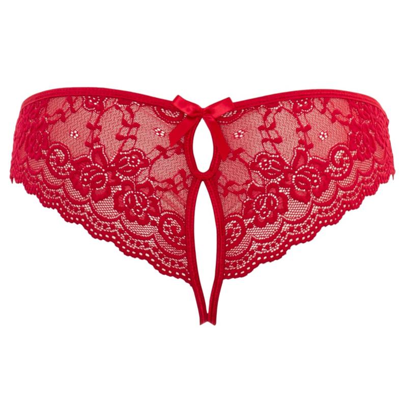 - String Ouvert - Rouge 5