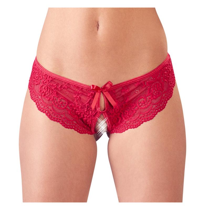 - String Ouvert - Rouge 2