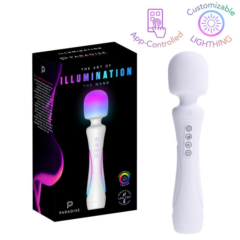 Paradise Pleasure products  Illumination The Wand - Wit
