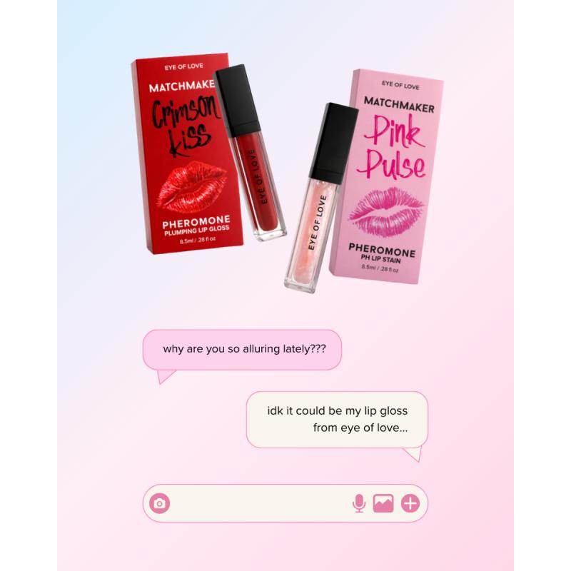 - Matchmaker Kiss Chemistry Lip Gloss - Pink Pulse 4