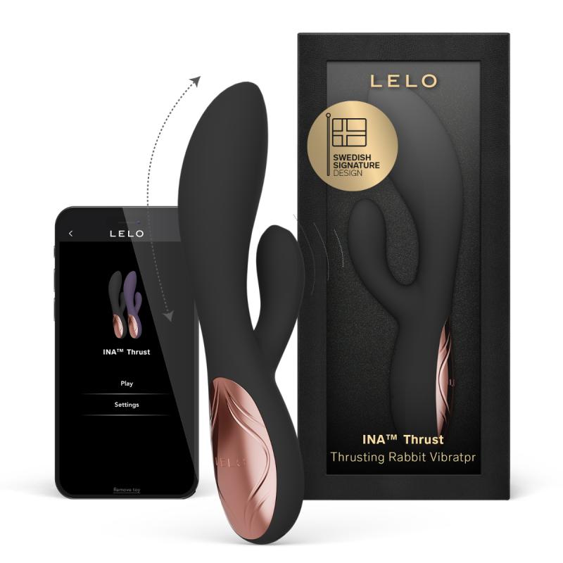 LELO  INA Thrust Dual-Action Massager - Black