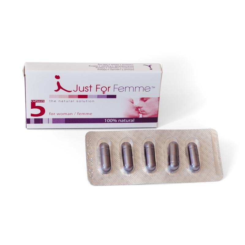 JustForFemme - Para mujeres - 5 cápsulas