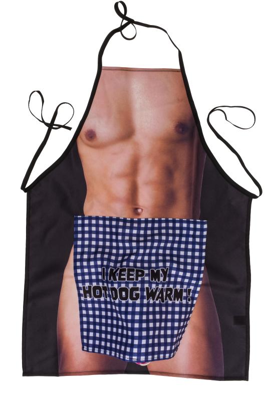 Tablier de cuisine - Corps masculin avec pénis surprenant 3