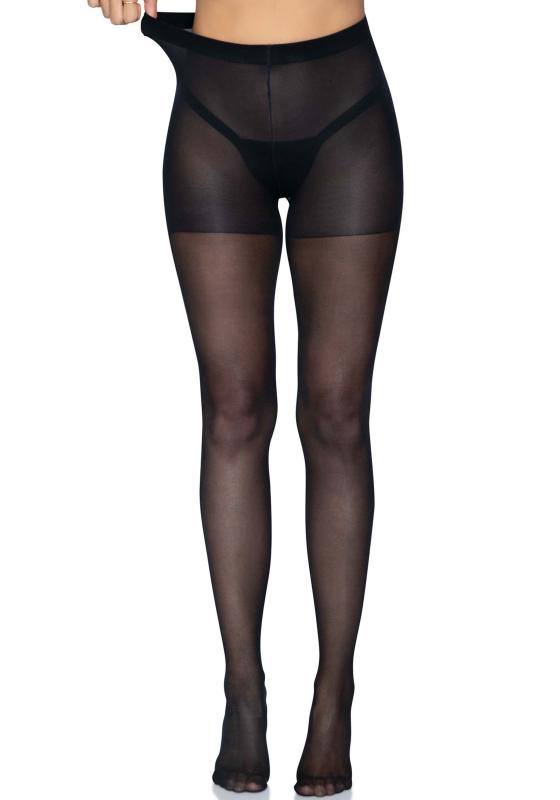 Collants transparents avec ouverture au niveau des fesses 4