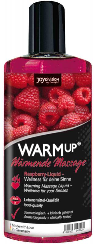 Aceite de masaje WARMup Raspberry - 150 ml