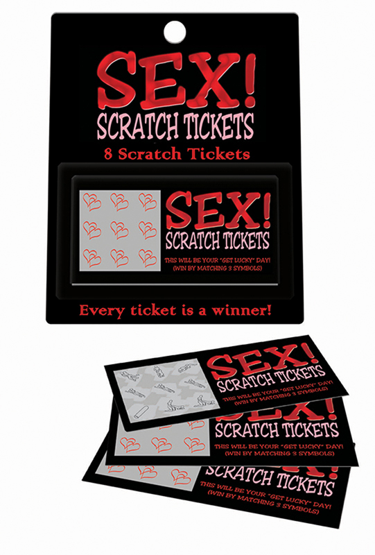 ¡SEXO! Scratch Tickets (en Inglés)