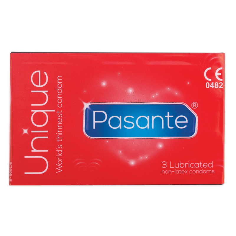 Pasante Unique Latexfree Condoms 3pcs image