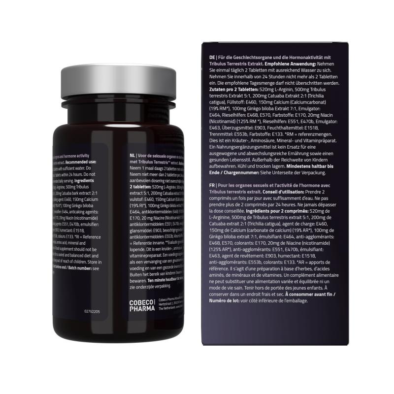 Comprimés de stimulation pout homme tabs - 60 pièces 5