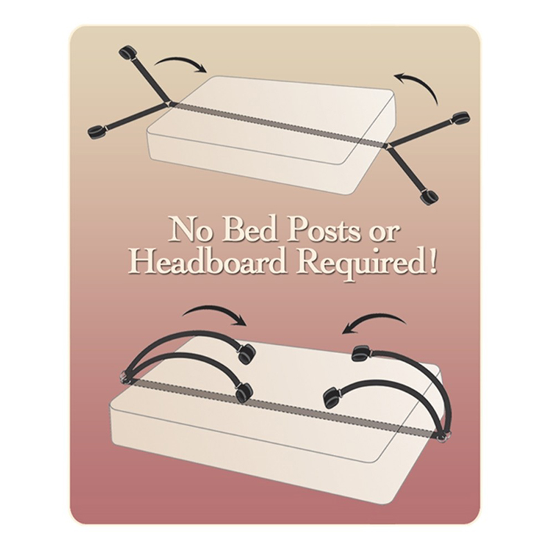 - Kit de Bondage et attaches de lit 