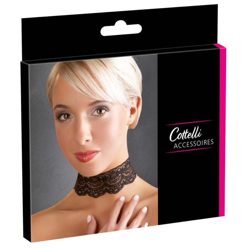 - Col en Dentelle - Noir 4