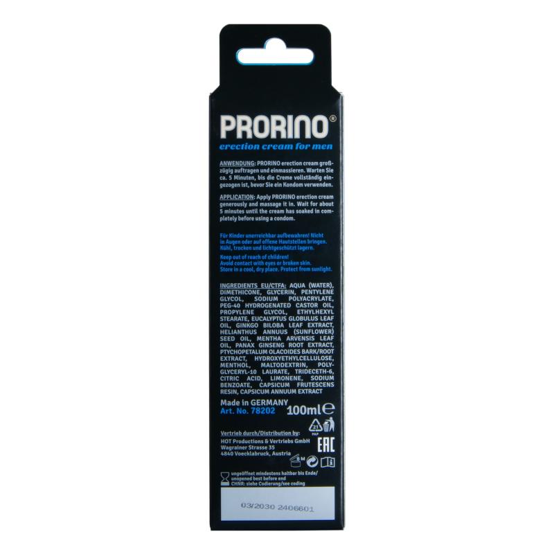 Crème d'érection pour hommes Ero Prorino - 100 ml 6