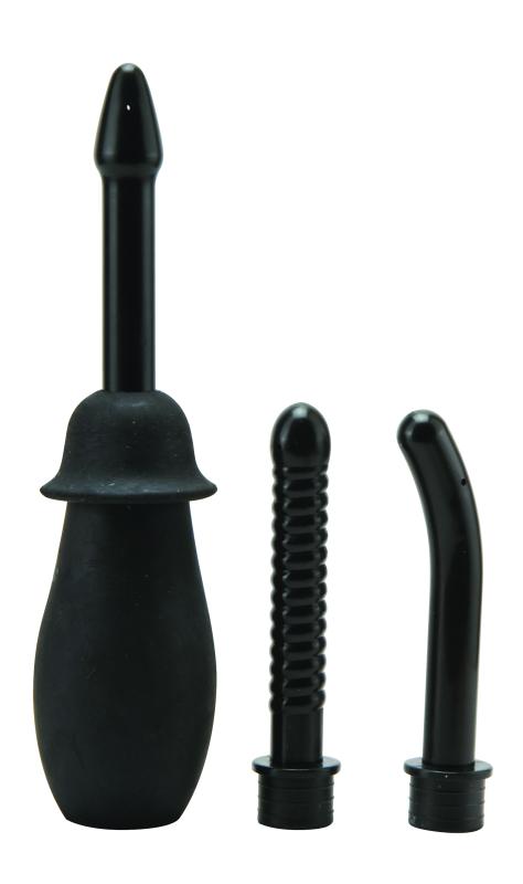 Anal Douche Kit Black