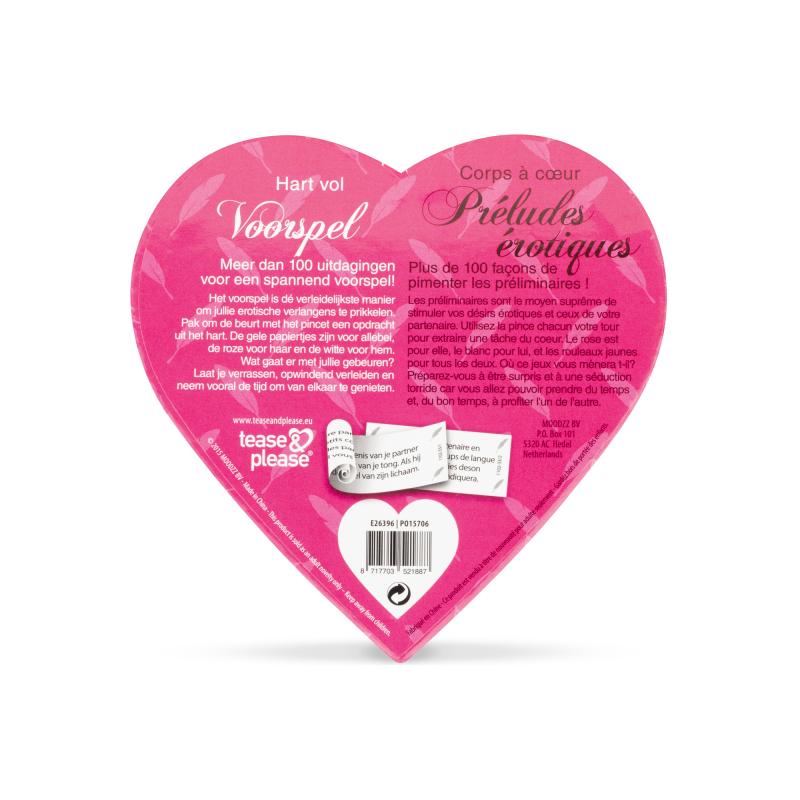 Cœur Plein de Préliminaires - Défis Excitants NL-FR 6