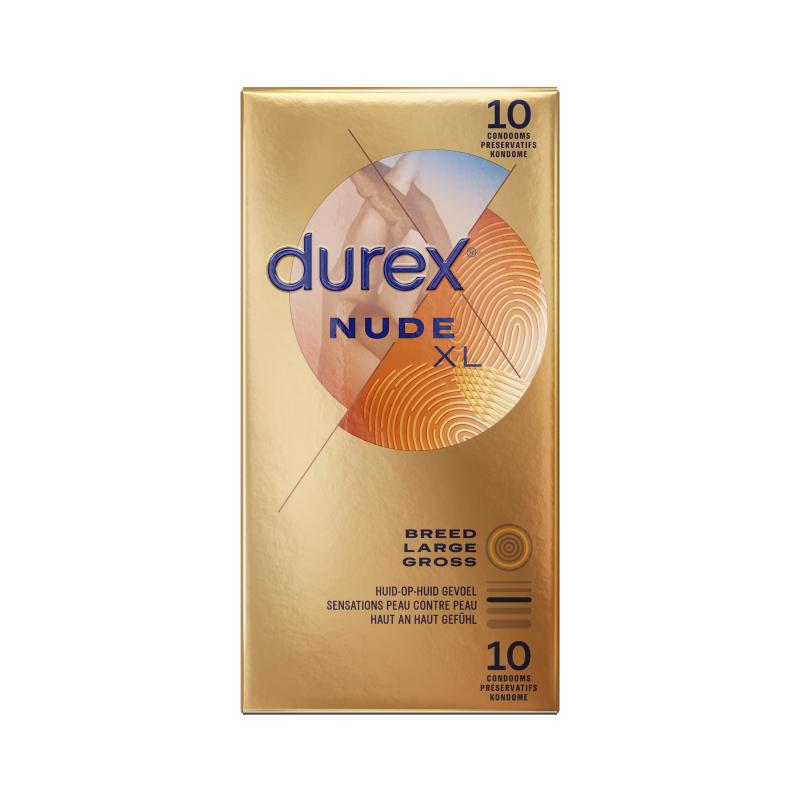 Image of Durex Kondome Nude XL - 10 Stück
