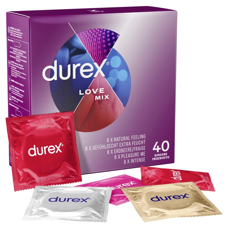 Image of Durex Love Mix - 40 Kondome