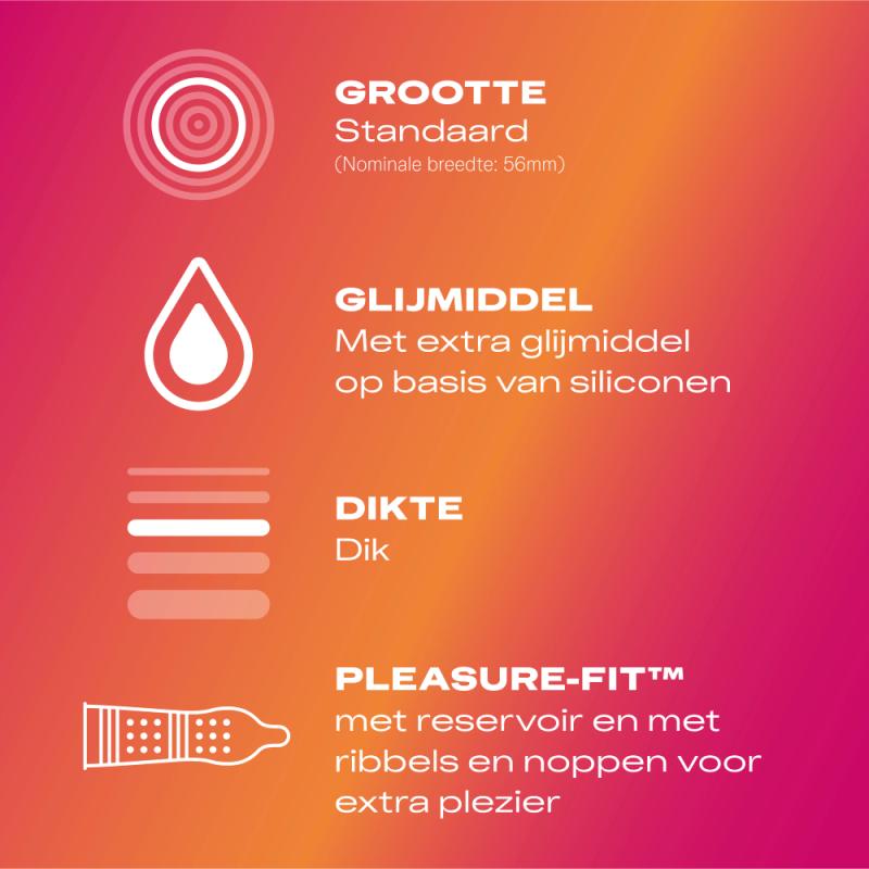 - Préservatifs Plaisir - 40 pièces 2