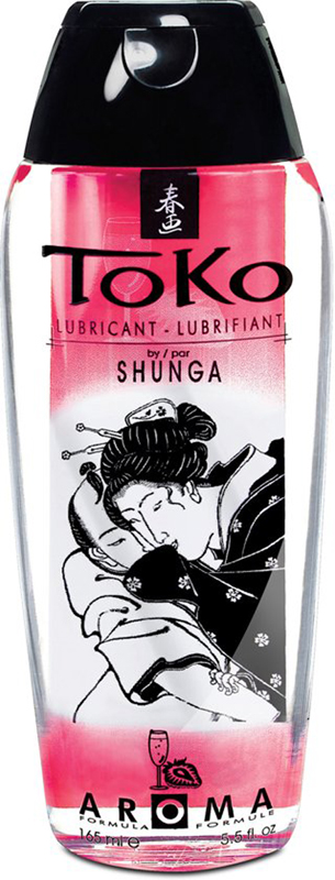 Shunga - Lubricante Toko - Vino espumoso de fresa