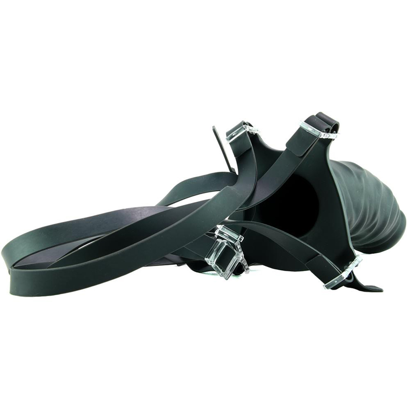 Fetish Fantasy Extreme Gode-ceinture évidé Extreme Silicone Hollow FF Noir 7