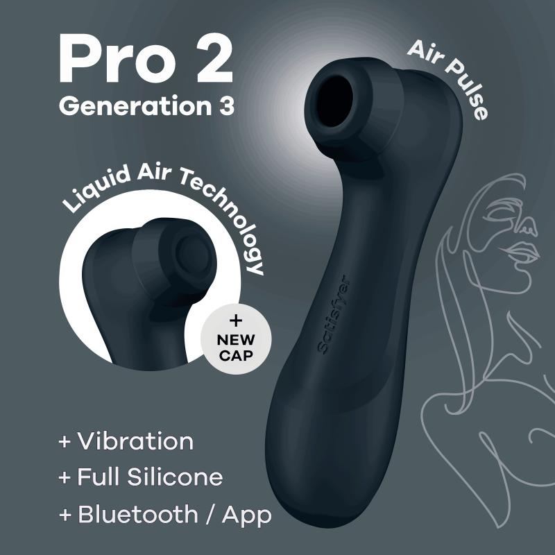Thumbnail - Satisfyer »Pro 2 Generation 3« Druckwellenvibrator mit App