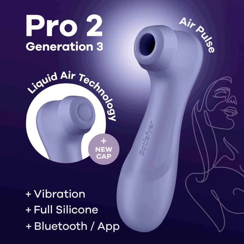 Thumbnail - Satisfyer »Pro 2 Generation 3« Druckwellenvibrator mit App