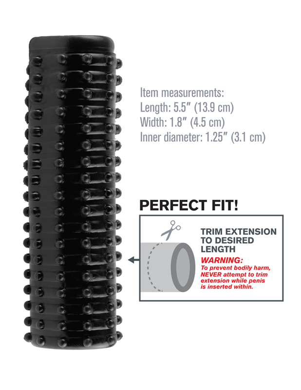 Fantasy X-tensions Gaine à pénis Magic Pleasure Noir 5