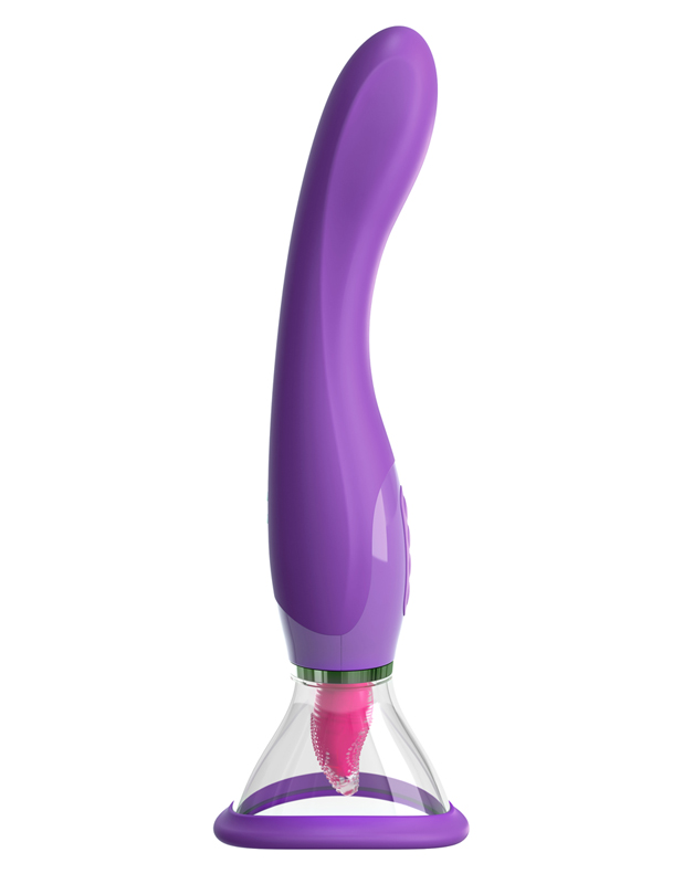 - Pompe à clitoris avec stimulateur point G - Violet 8