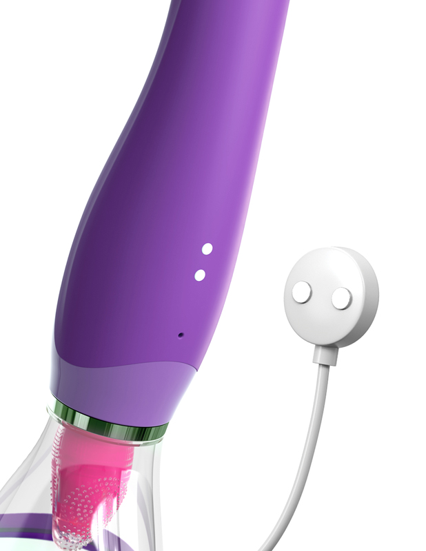 - Pompe à clitoris avec stimulateur point G - Violet 9