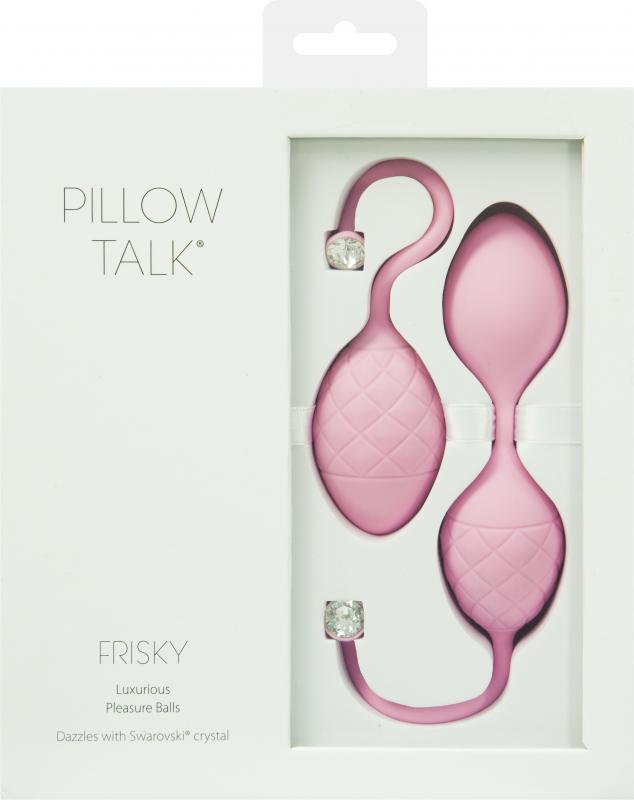 Pillow Talk - Bolas de placer Frisky - Rosa