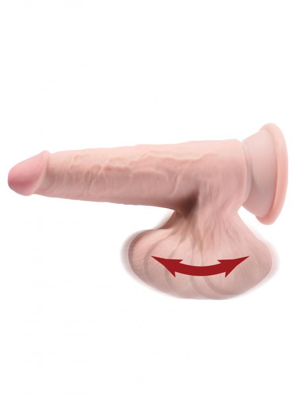 King Cock Plus Godemiché réaliste avec scrotum mobile - 15,2 cm 6