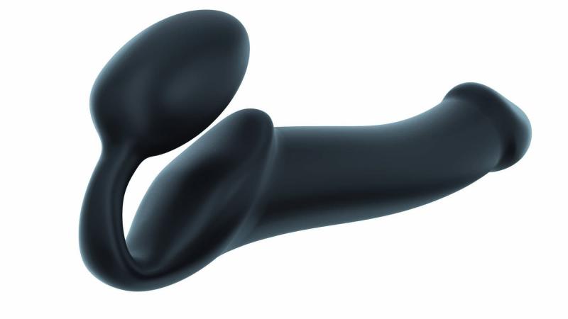 Strap On me - Strapless Voorbind Dildo - Maat XL - Zwart