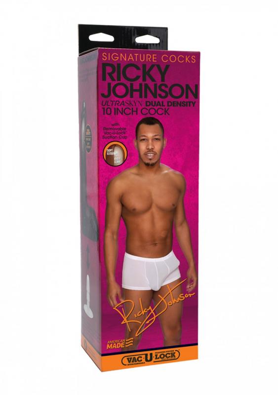 Dildo XL z funkcją Vac-U-Lock – Signature Cocks Ricky Johnson