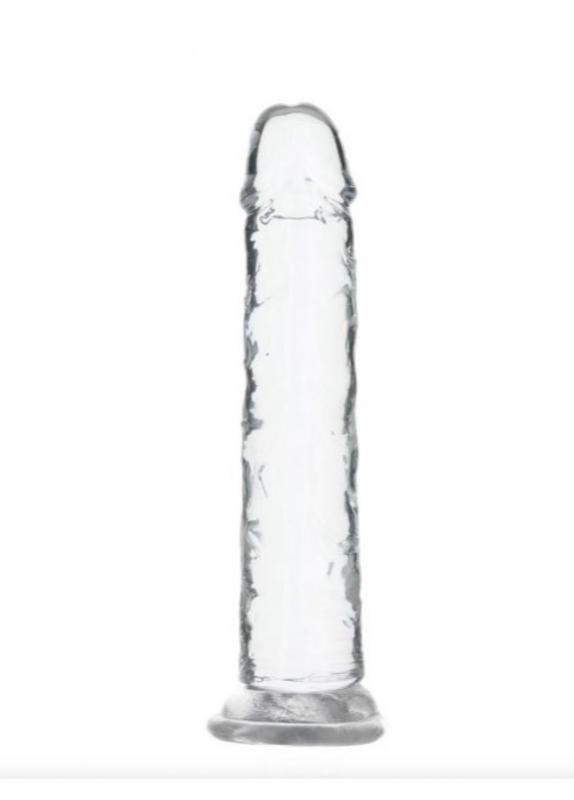 Crystal Addiction - Consolador transparente - 18 cm