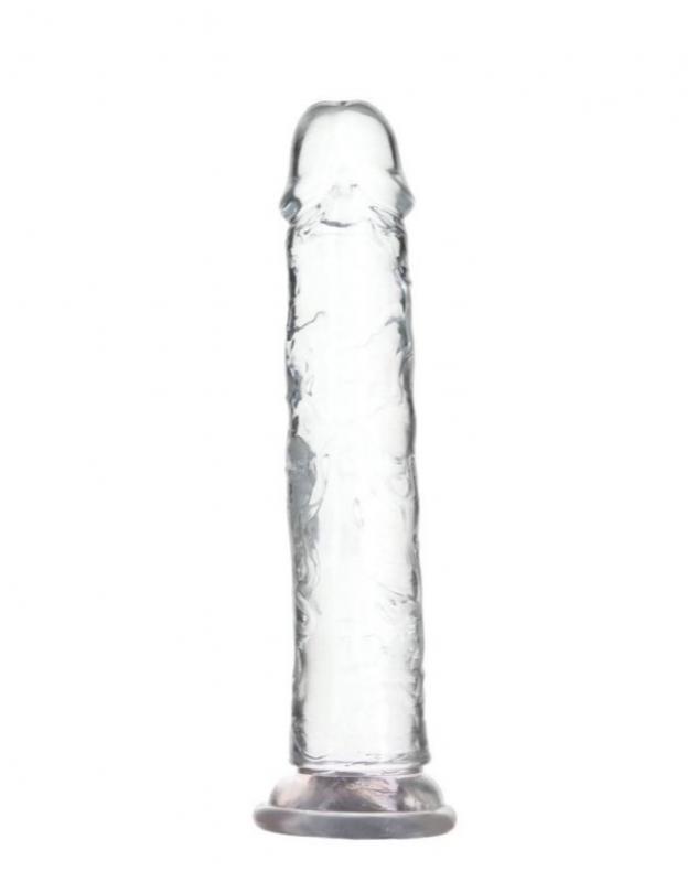 Crystal Addiction - Consolador transparente - 20 cm