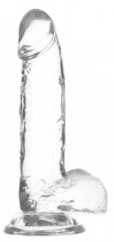Crystal Addiction - Consolador transparente - 20 cm