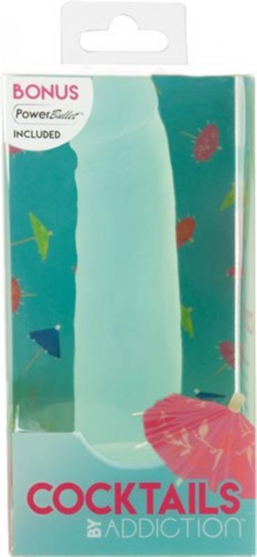 Addiction - Cocktails Silicone Dildo - Mint Mojito image